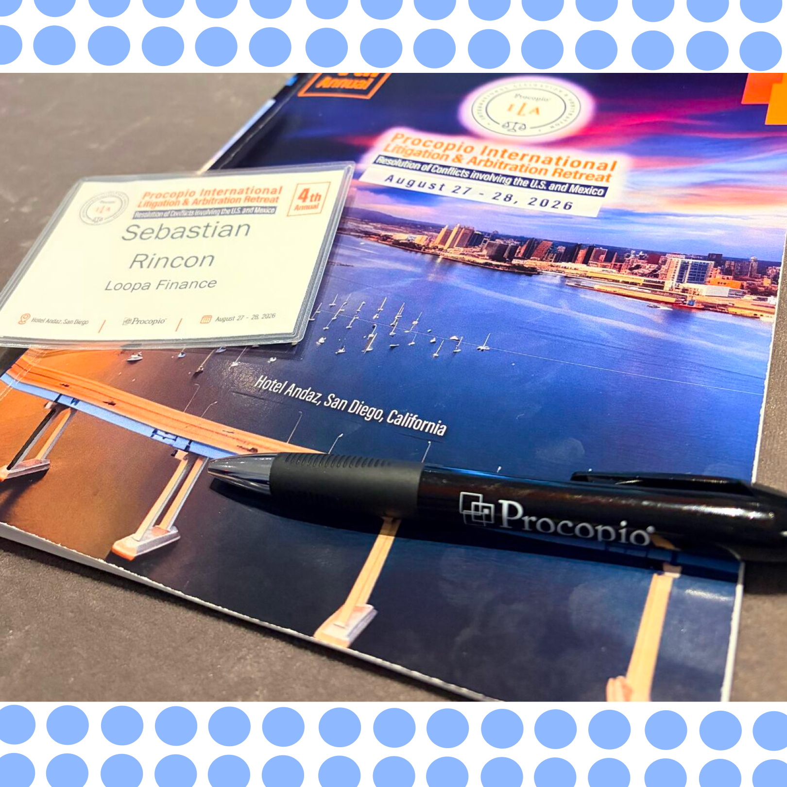 Loopa Finance en el Procopio International Litigation and Arbitration Retreat
